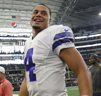 Dak Prescott teve uma das melhores temporadas de um calouro na história (Foto: Getty Images)