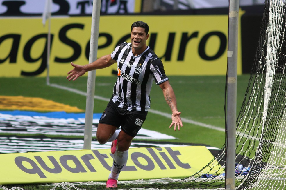 Hulk, atacante do Atlético-MG — Foto: Fernando Moreno/AGIF