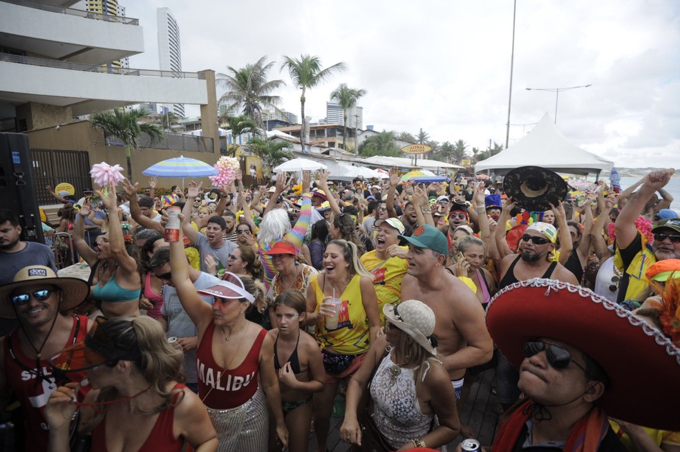 Banda da Praia sai no sábado de carnaval na orla de Ponta Negra, em Natal — Foto: Divulgação