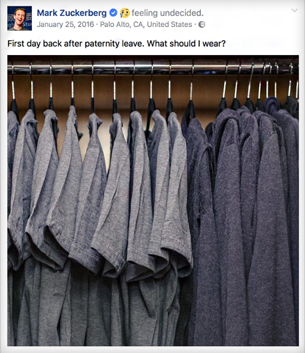 Loja de camisetas de Zuckerberg (Foto: Reprodução)