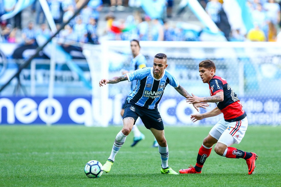 Grêmio e Flamengo se encontram na Copa do Brasil (Foto: Lucas Uebel / Grêmio, DVG)