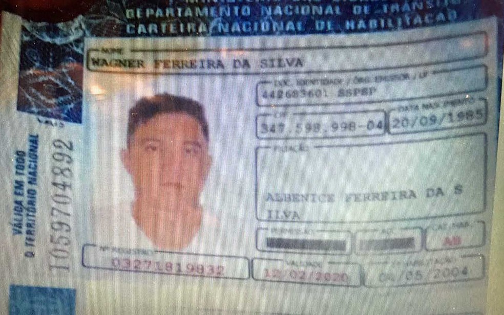 A vítima: Wagner Ferreira da Silva (Foto: Glauco Araújo e Kleber Tomaz)