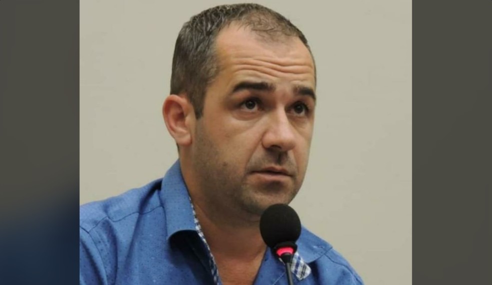 Vereador Paulo Cesar de Araújo (DEM) foi preso preventivamente por violência contra mulher, em Arapongas — Foto: Arquivo pessoal