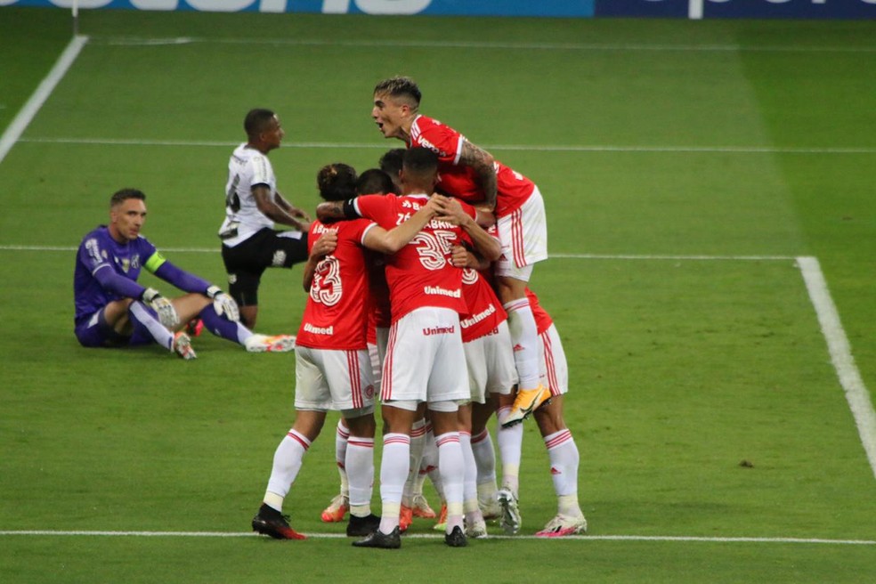 Inter venceu o Ceará por 2 a 0 nesta quinta-feira — Foto: Eduardo Deconto / ge