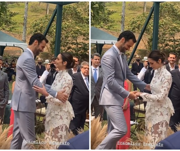 Carol Celico e Eduardo Scarpa se casam (Foto: Reprodução/Instagram)