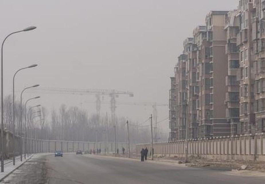 Poluição na China.