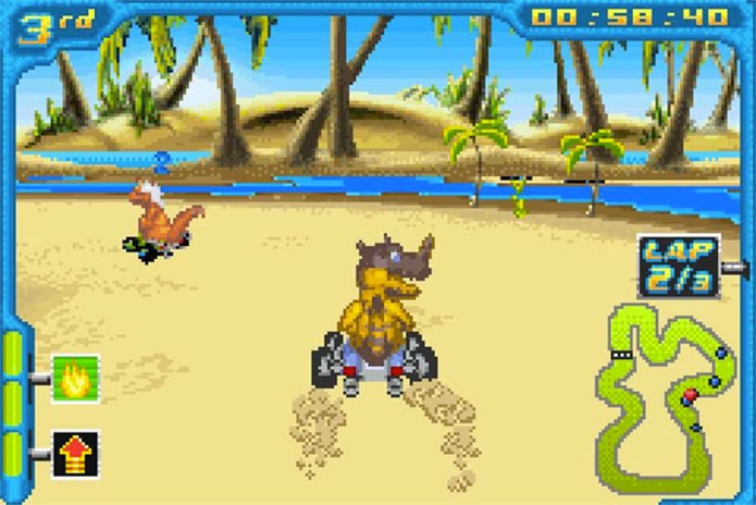 Digimon Racing era de corrida de karts (Foto: Divulga??o)