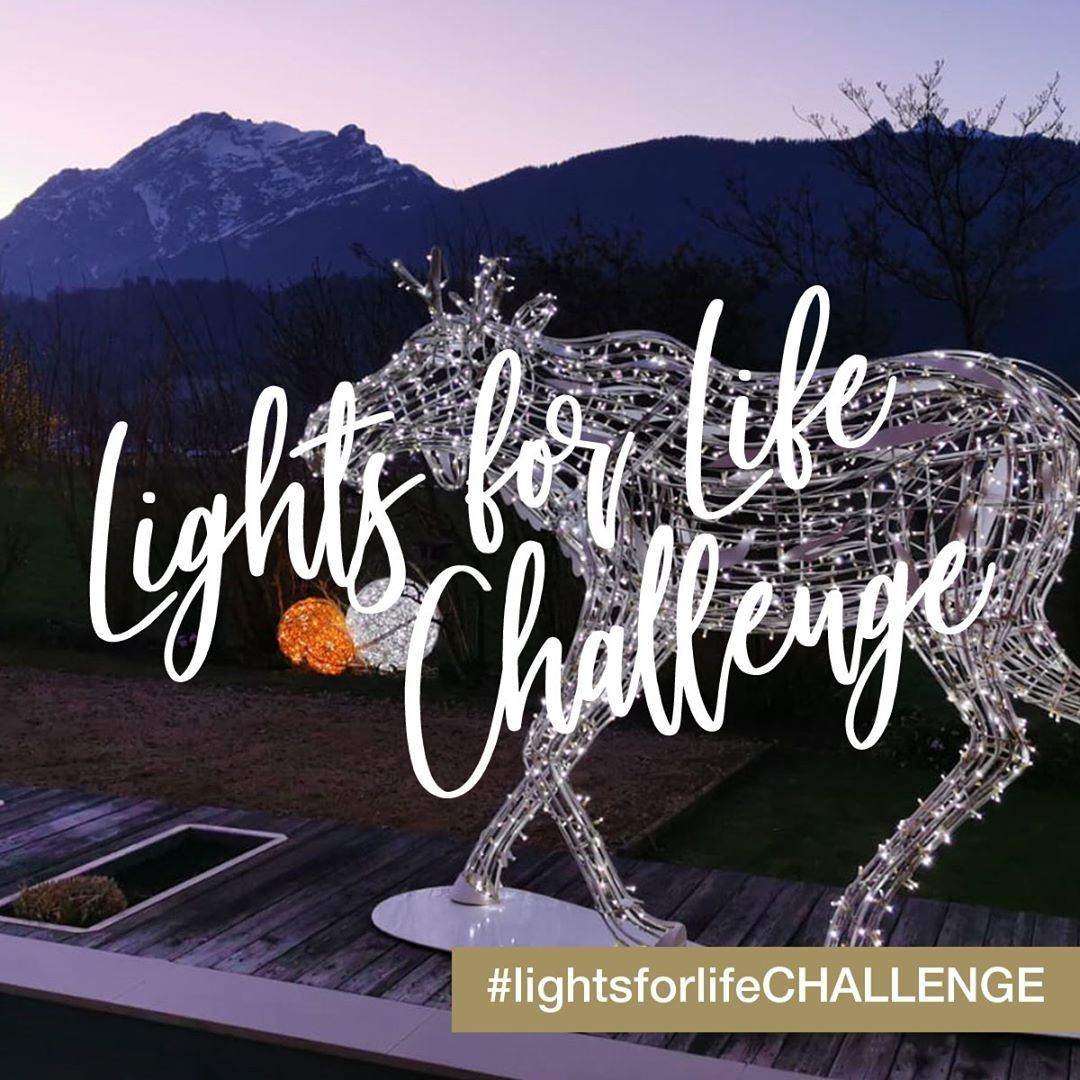 Desafio Luzes Pela Vida (Foto: reprodução/instagram)