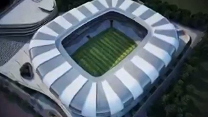 Imagem de divulgação do estádio do Atlético-MG (Foto: Divulgação/ Internet)