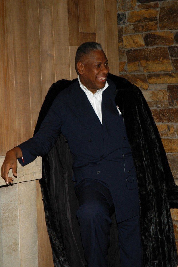 ASPEN, CO - DECEMBER 29: André Leon Talley attends PRADA Hosts Cocktail Reception in Honor of Andre Leon Talley and His Book, A.L.T. 365+, in Aspen at The Prada Store on December 29, 2005 in Aspen, CO. (Photo by Stefanie Keenan/Patrick McMullan via Getty  (Foto: Patrick McMullan via Getty Image)