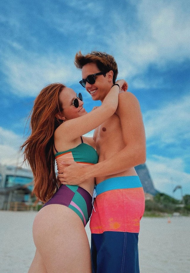 Larissa Manoela e Leo Cidade (Foto: Reprodução/Instagram)