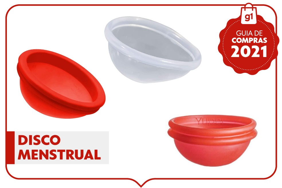 Disco menstrual: entenda os tipos e como usá-los corretamente  — Foto: Foto: g1