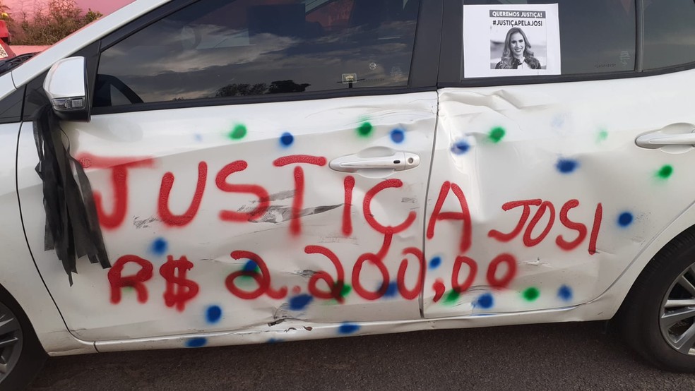 Família questiona fiança de R$ 2,2 mil paga pela condutora do carro que matou Josi — Foto: Arquivo pessoal 