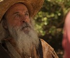 Osmar Prado em cena como Velho do Rio em 'Pantanal' | TV Globo