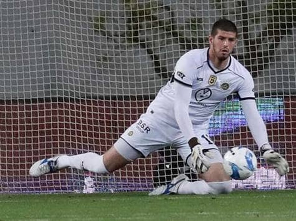 Daniel no gol do Maccabi Tel Aviv — Foto: Divulgação/Maccabi Tel Aviv