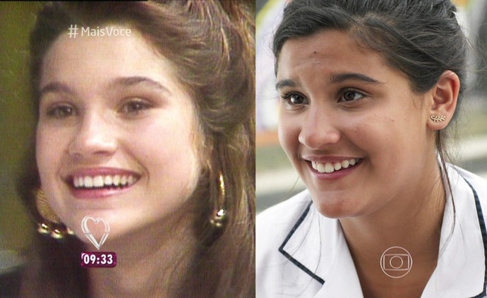 Flávia Alessandra e Giulia Costa (Foto: TV Globo)