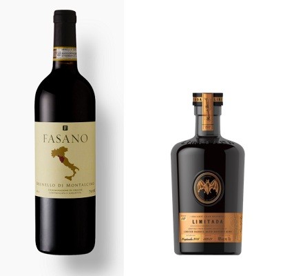 Vinho, Brunello di Montalcino, R$ 480, e rum, Bacardi Gran Reserva, R$ 740 (Foto: Divulgação)