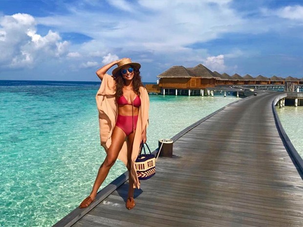 Juliana Paes nas Ilhas Maldivas (Foto: Reprodução / Instagram)