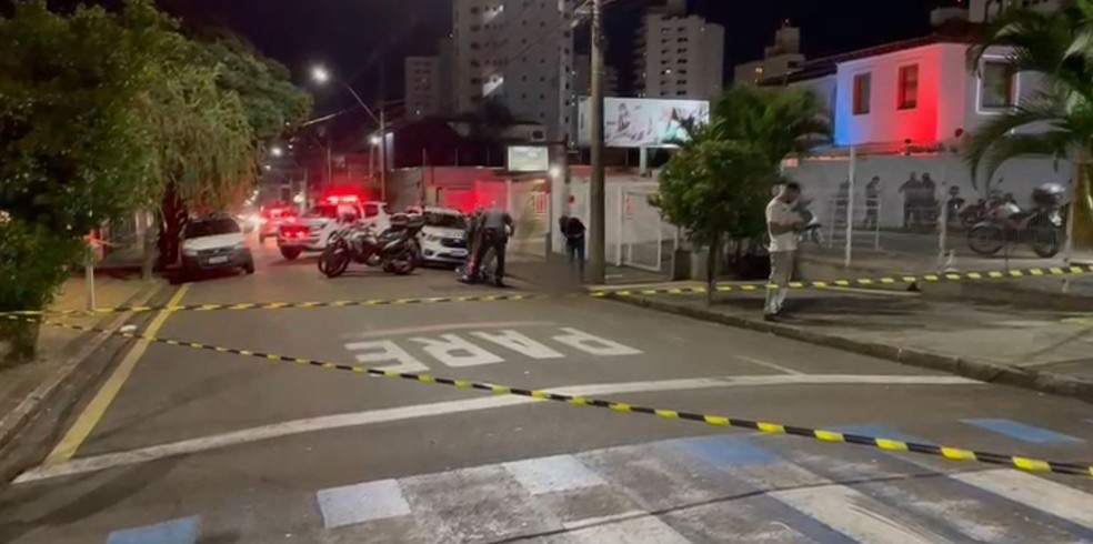 Tiroteio em São Carlos termina com 3 mortos em São Carlos — Foto: Ana Marin/g1