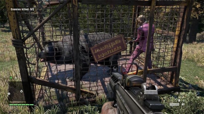 Jogador de Far Cry 4 faz Pagan Min ter um dia bem ruim (Foto: Reprodução: YouTube)