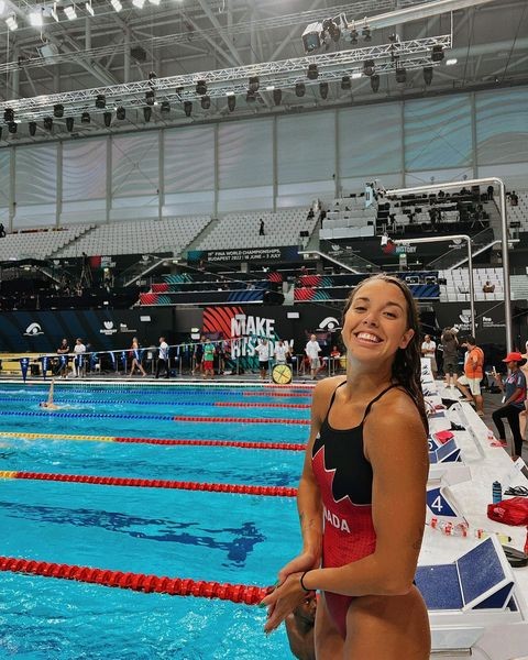 Nadadora canadense Mary-Sophie Harvey (Foto: Reprodução/Instagram)