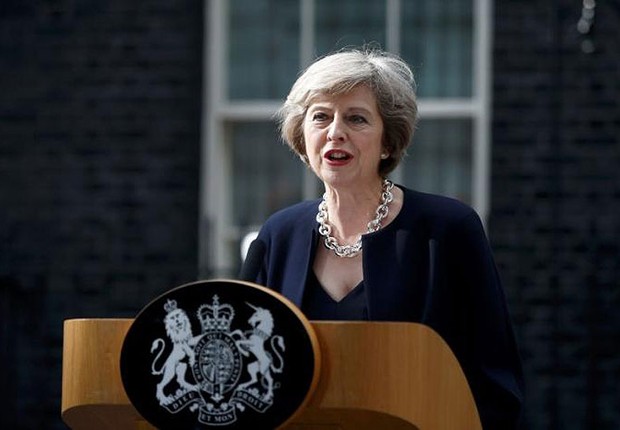 A primeira-ministra do Reino Unido, Theresa May (Foto: Peter Nicholls/Reuters)