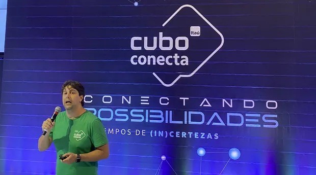 Paulo Costa, CEO do Cubo Itaú, na abertura do Cubo Conecta 2022 (Foto: Foto: PEGN)