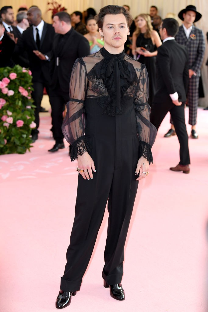 harry styles vogue gown