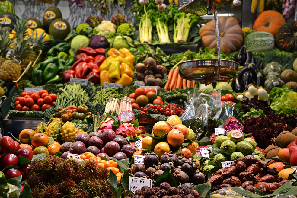 Frutas e verduras — Foto: Ja Ma/Unsplash