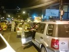Rio - 22h: Trânsito é complicado em Jacarepaguá na noite desta terça 