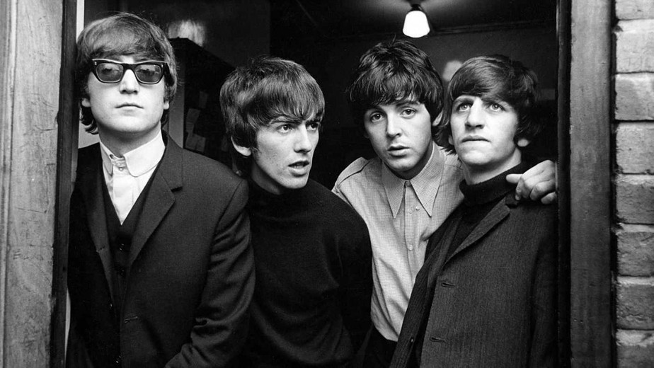 Os Beatles: John Lennon, George Harrison, Paul McCartney e Ringo Starr