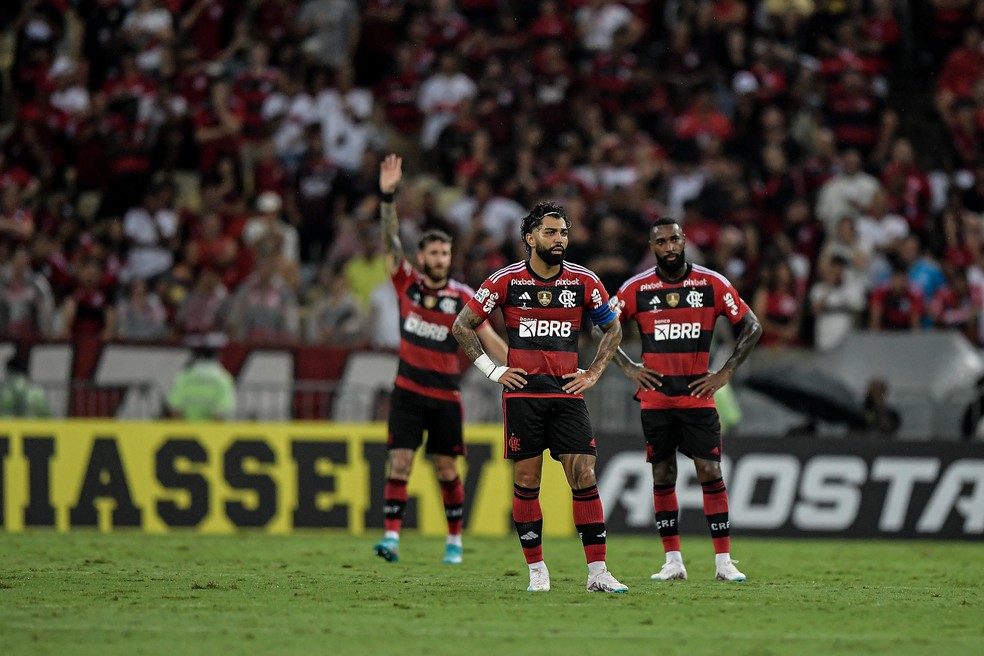 gabigol, gerson, flamengo &mdash; Foto: Thiago Ribeiro/AGIF