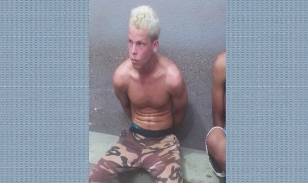 Gabriel Leite, de 18 anos, foi preso nessa terça (2) — Foto: Reprodução/ TV Mirante