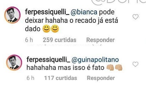 Namorado de Flay responde a Gui Napolitano e Boca Rosa (Foto: Reprodução Instagram)