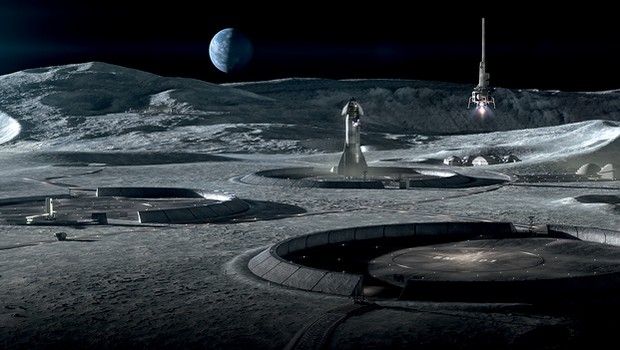 Impressão 3D vai possibilitar a construção de uma base na Lua - Época  Negócios | Mundo