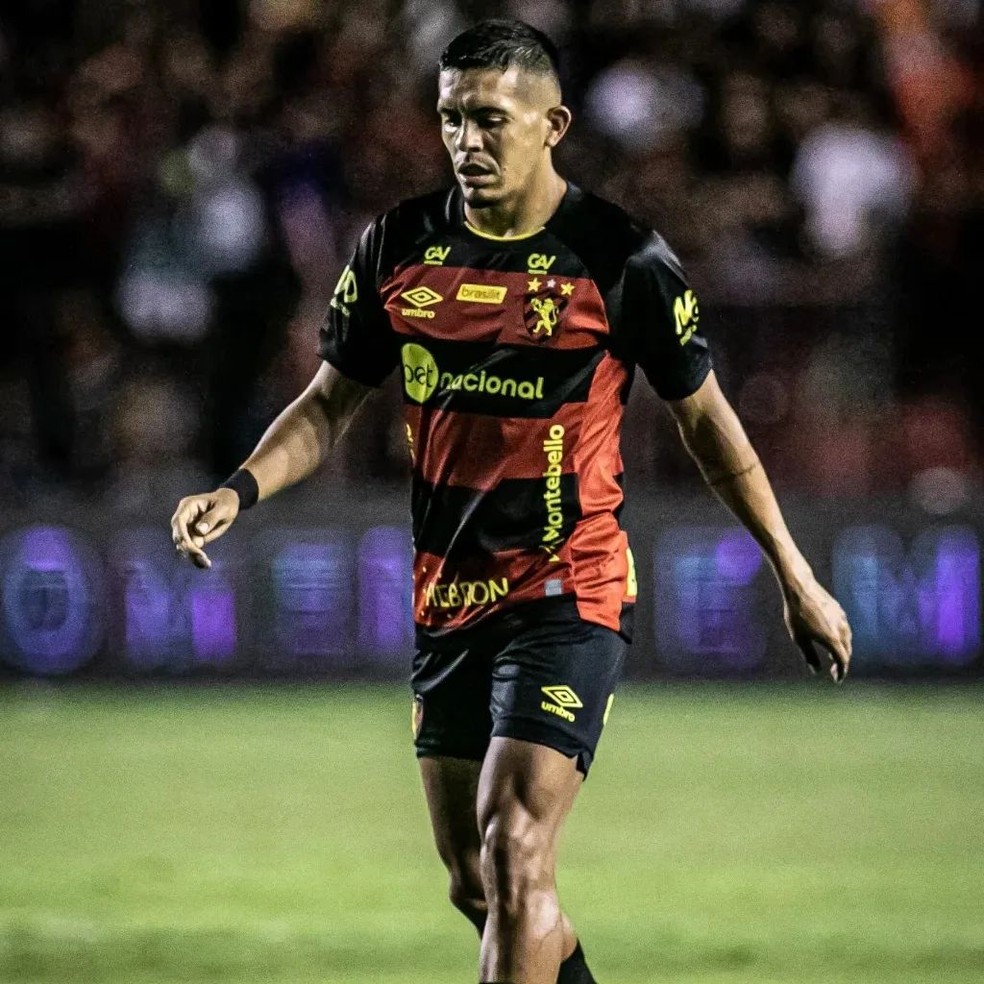 Igor Cariús, do Sport, foi denunciado em esquema de manipulação de jogos — Foto: reprodução