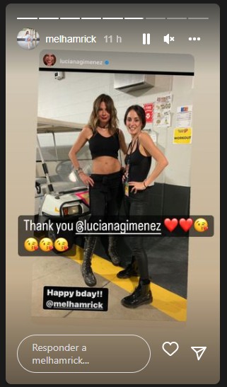 Luciana Gimenez compartilhou uma mensagem especial para Melanie Hamrick  (Foto: Reprodução/ Instagram)
