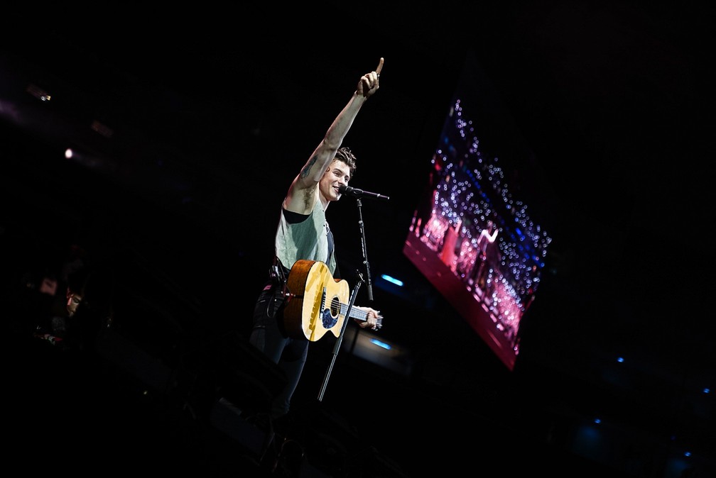 Shawn Mendes Protesta Contra Mudancas Climaticas Em Show Em Sp Com Muita Performance E Pouca Voz Musica G1