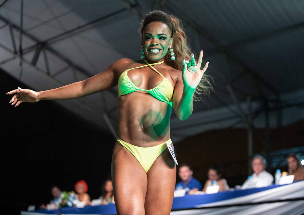 Deisiane Conceio de Jesus: finalista a Rainha do Carnaval 2022 no Rio  Foto: Riotur/Divulgao