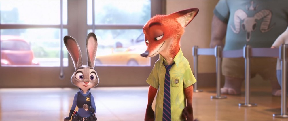 A história policial protagonizados por uma coelha e uma raposa ganhou o Oscar de Melhor Animação (Foto: Divulgação Disney)