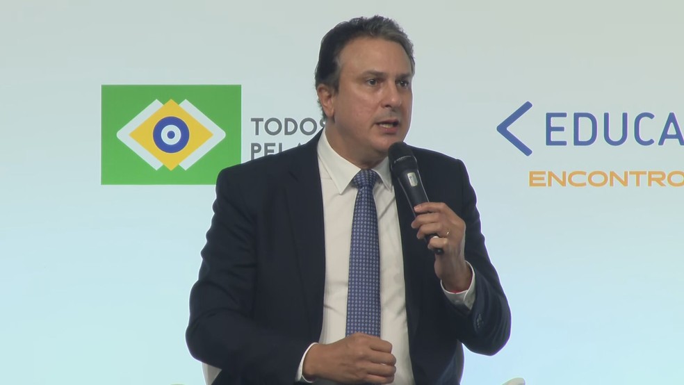 Ministro da Educação, Camilo Santana — Foto: TV Globo/Reprodução