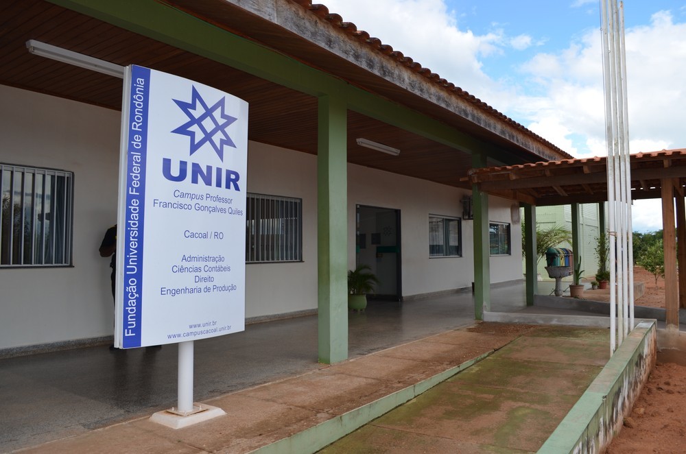 Unir abre processo seletivo para professores substitutos no campus de Cacoal, RO