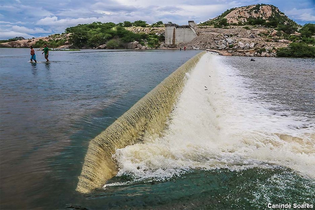 Barragem de Oiticica, em Jucurutu — Foto: Canindé Soares