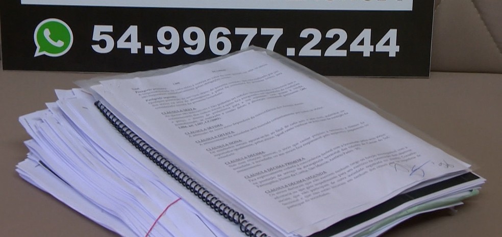 Polícia Civil está investigando o caso — Foto: Reprodução/RBS TV