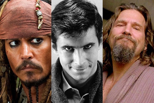 Jack Sparrow, Norman Bates e Jeffrey Lebowski: alguns dos personagens da ficção inspirados em pessoas reais (Foto: Divulgação)