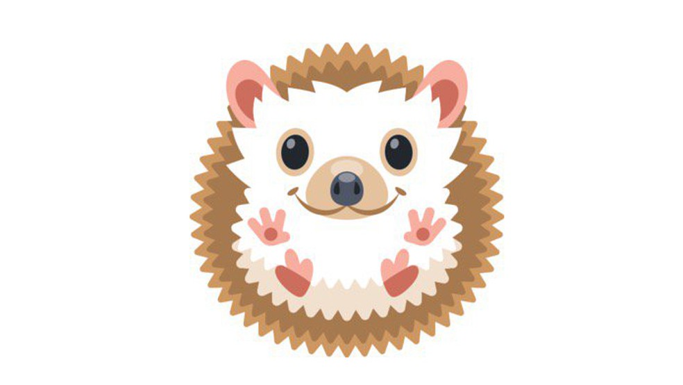 Novo emoji de Hedgehog (ouriço) está disponível no Facebook (Foto: Reprodução/Facebook)
