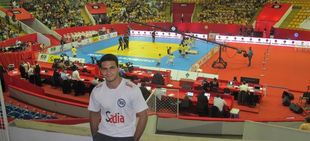 Leandro Guilheiro Grand Slam de judô do Rio (Foto: Raphael Andriolo/Globoesporte.com)