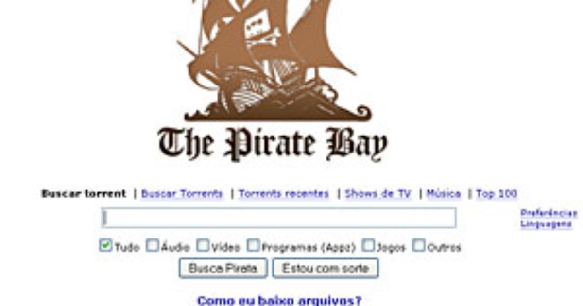 Sem pirataria! The Pirate Bay é removido dos resultados de busca do Google  no Brasil 