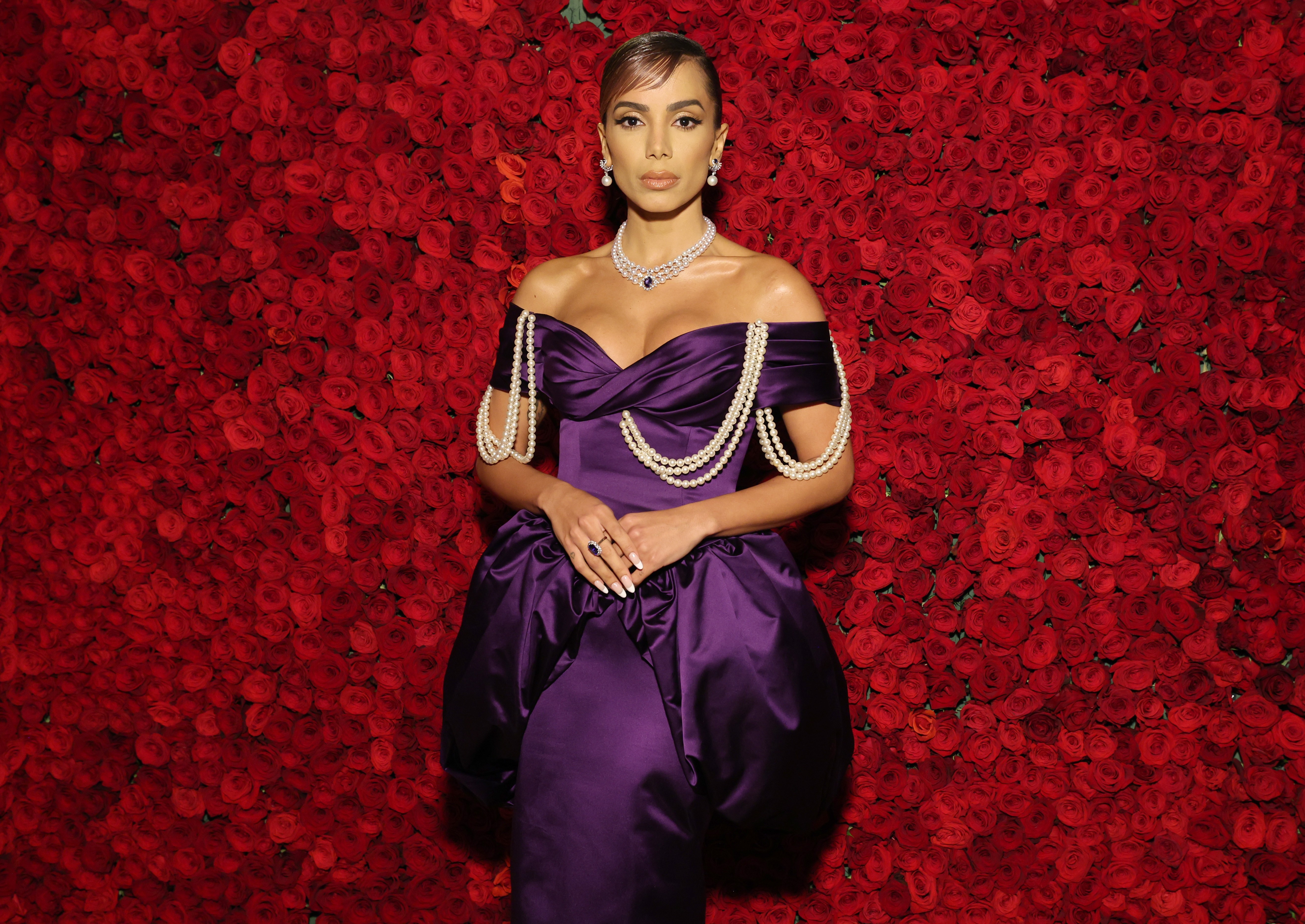NEW YORK, NEW YORK - MAY 02: (Exclusive Coverage) Anitta attends The 2022 Met Gala Celebrating "In America: An Anthology of Fashion" at The Metropolitan Museum of Art on May 02, 2022 in New York City. (Photo by Cindy Ord/MG22/Getty Images for The Met Muse (Foto: Getty Images for The Met Museum/)