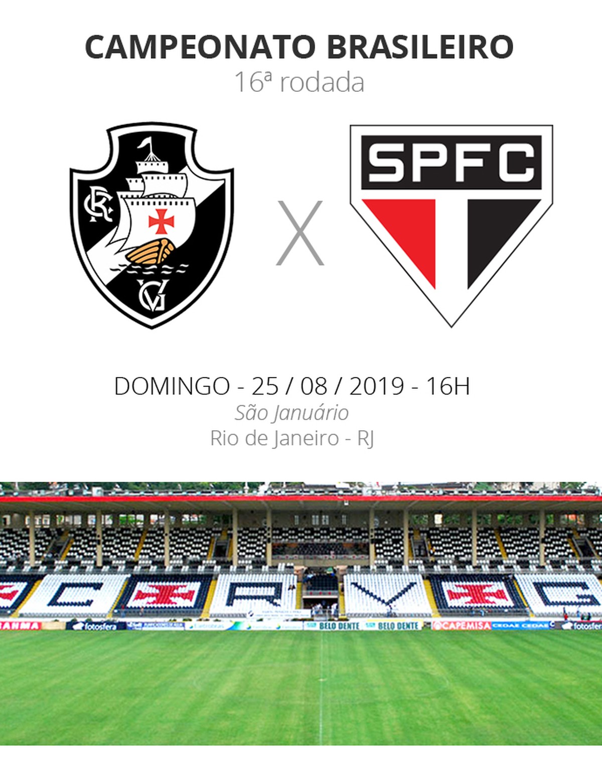 Vasco X São Paulo Tudo O Que Você Precisa Saber Sobre O Jogo Da Rodada 16 Do Brasileirão 1489